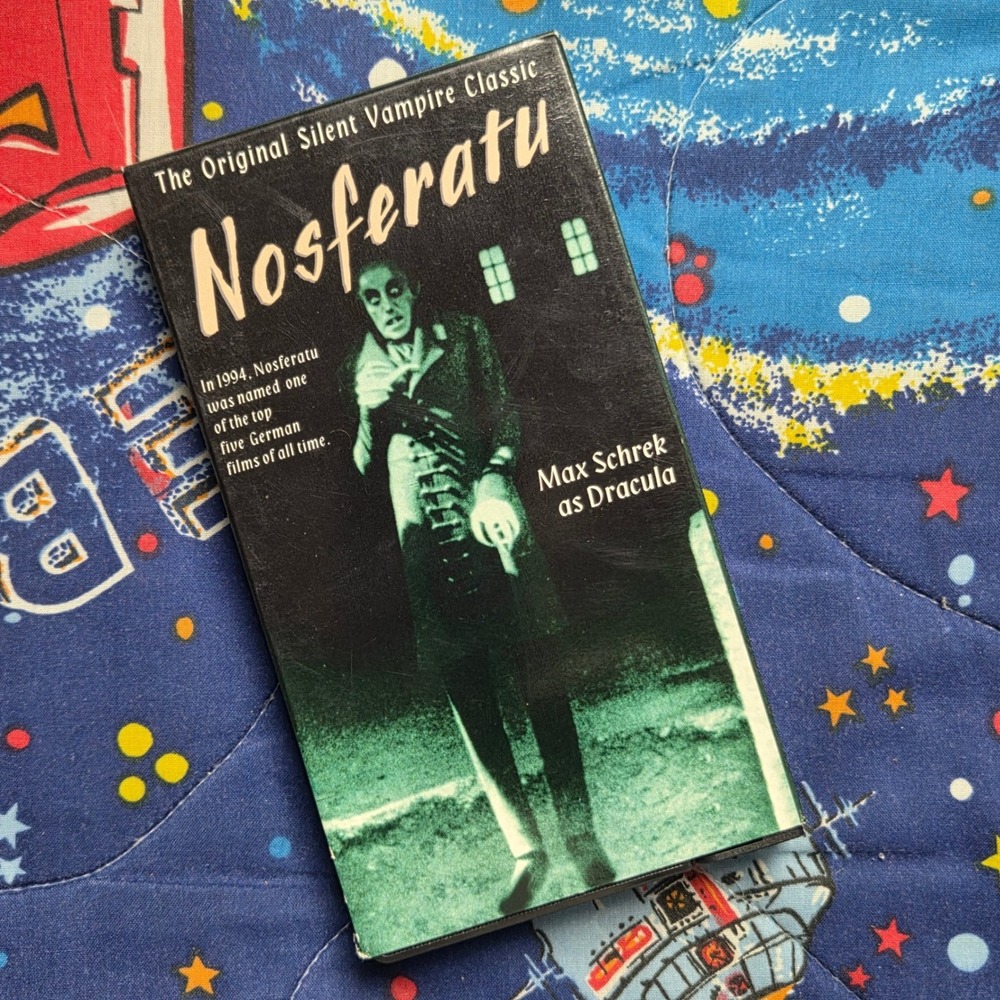 Nosferatu Alpha Video VHS Silent Horror Count Orlok Max Schrek 1922 Vampire